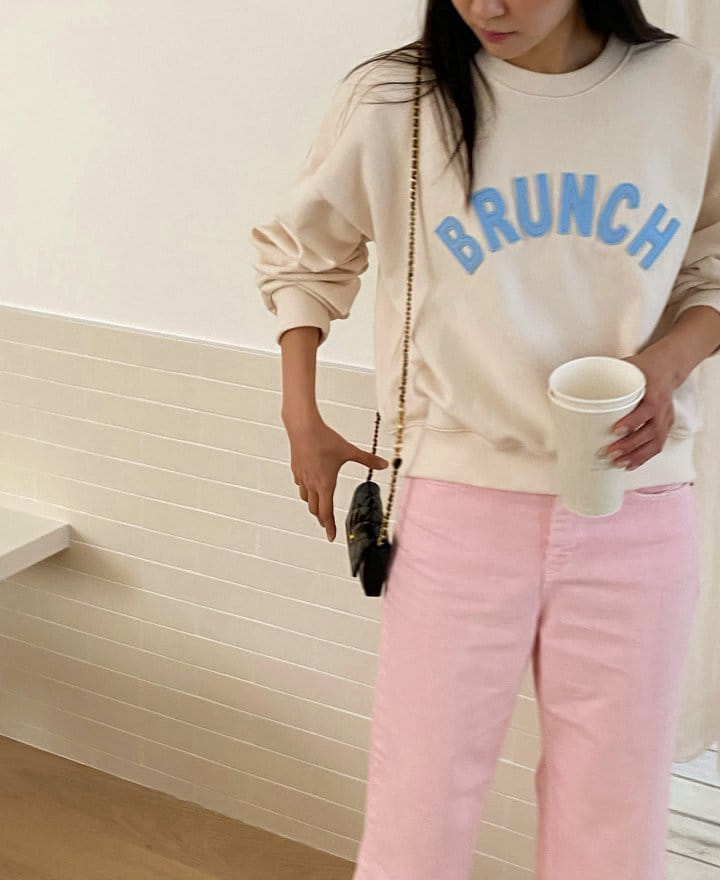 Diana - Korean Women Fashion - #momslook - Brunch Sweatshirt - 5