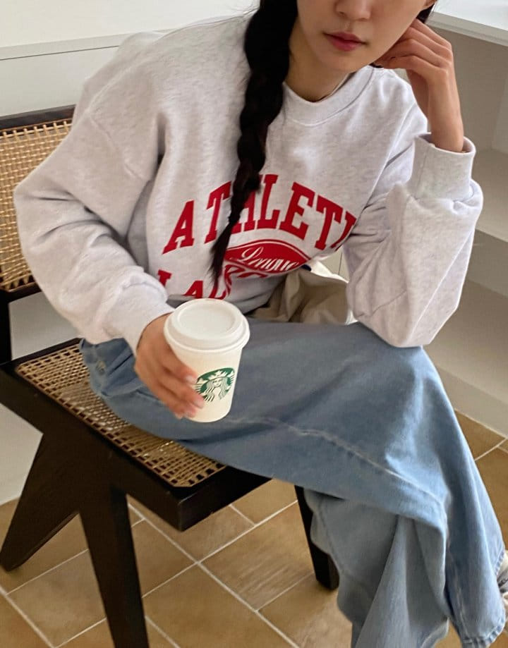 Diana - Korean Women Fashion - #womensfashion - Lacrosse Sweatshirt - 4