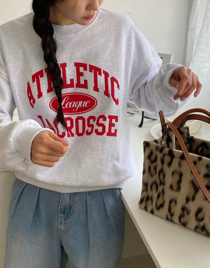 Diana - Korean Women Fashion - #momslook - Lacrosse Sweatshirt - 6