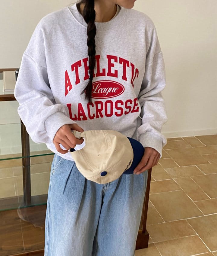 Diana - Korean Women Fashion - #momslook - Lacrosse Sweatshirt - 8