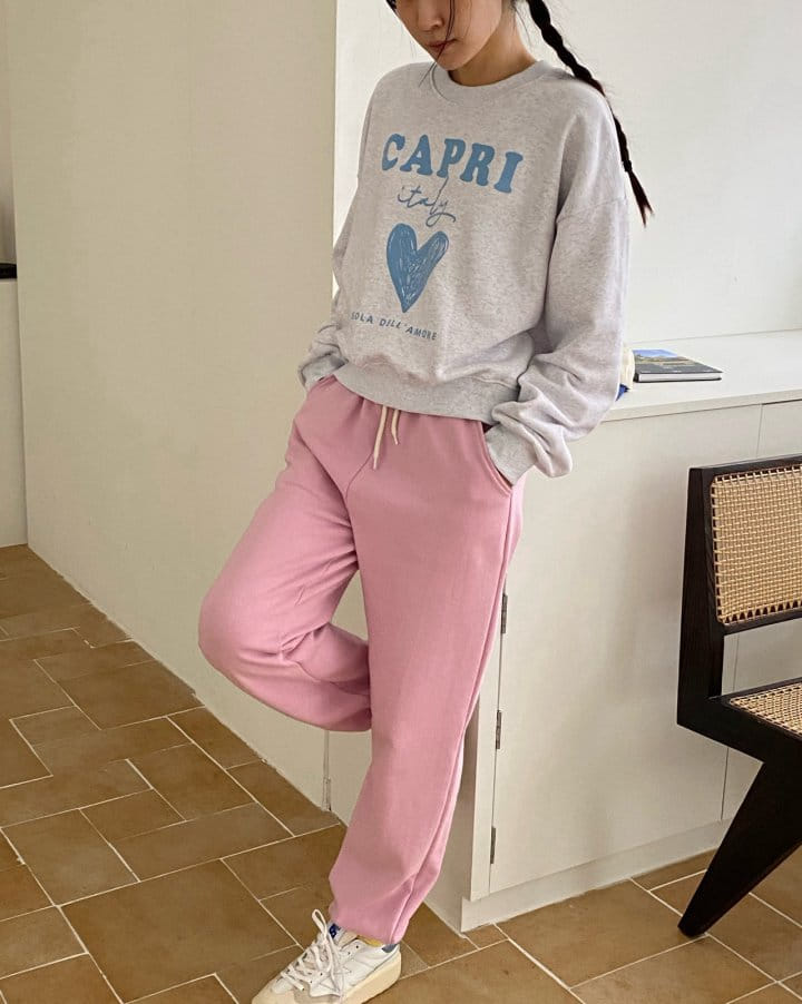 Diana - Korean Women Fashion - #womensfashion - Capri Sweatshirt - 10