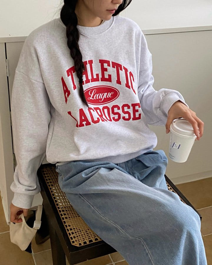 Diana - Korean Women Fashion - #womensfashion - Lacrosse Sweatshirt