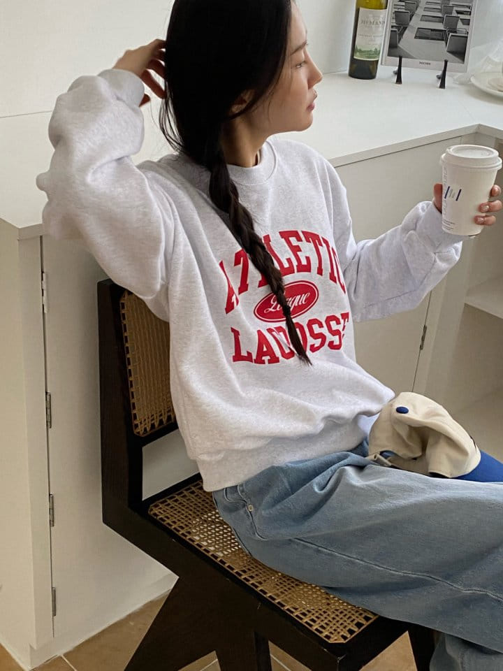 Diana - Korean Women Fashion - #womensfashion - Lacrosse Sweatshirt - 5