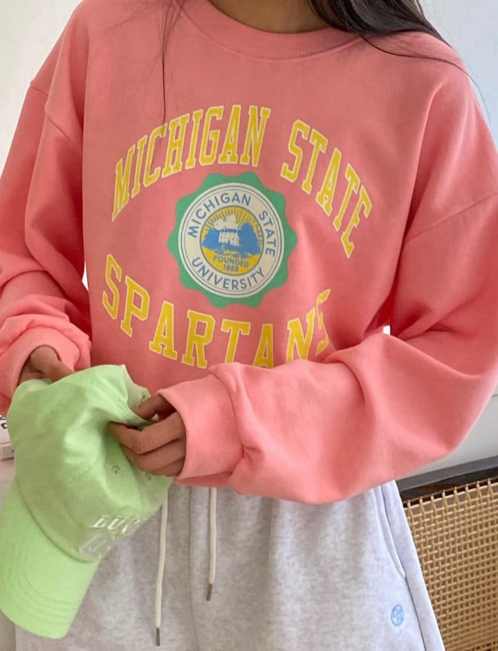 Diana - Korean Women Fashion - #womensfashion - Michigan Sweatshirt - 3