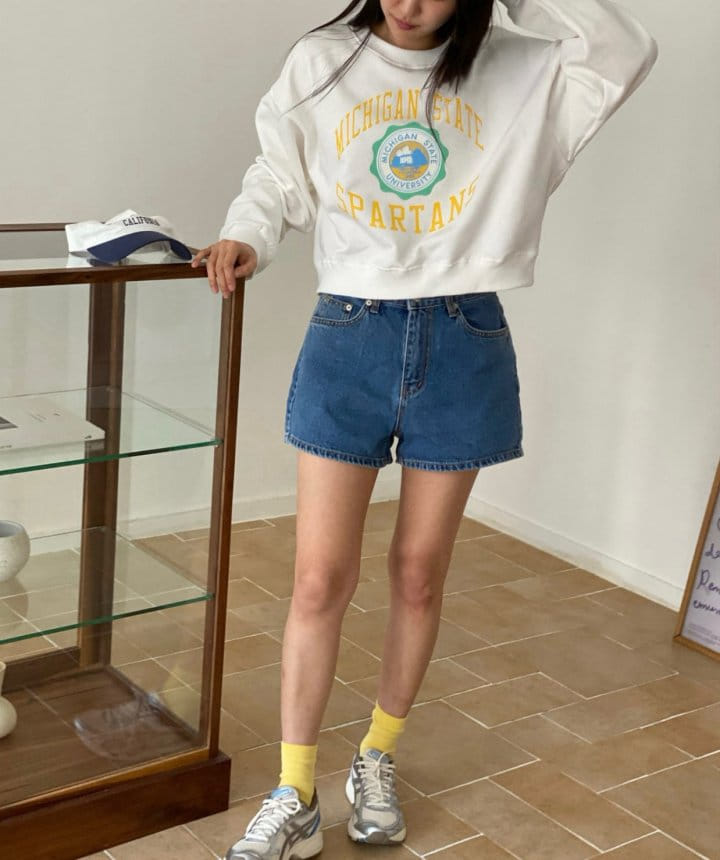 Diana - Korean Women Fashion - #womensfashion - Michigan Sweatshirt - 9