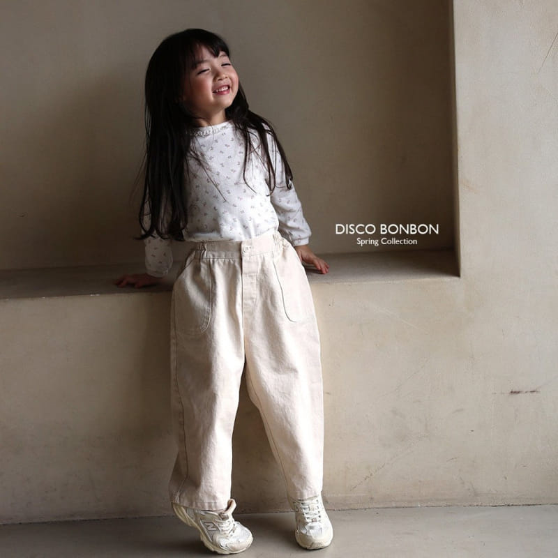 Disco Bonbon - Korean Children Fashion - #Kfashion4kids - Blossome Span Tee - 10