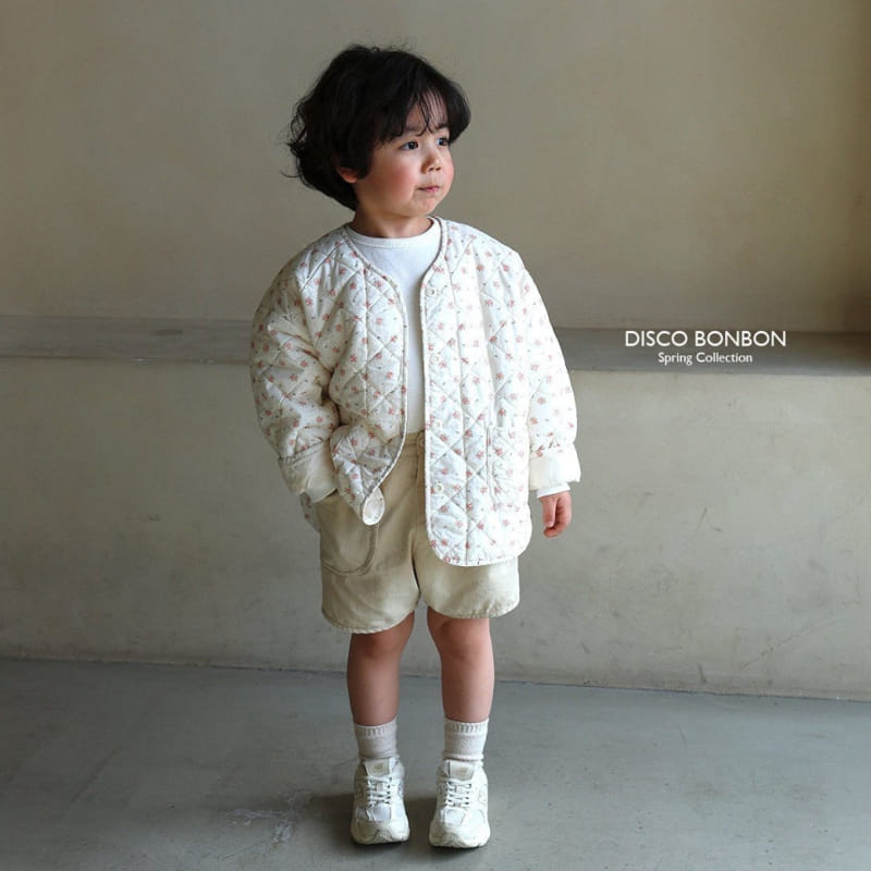 Disco Bonbon - Korean Children Fashion - #childofig - Bon Bon Flower Quilted Jumper - 10