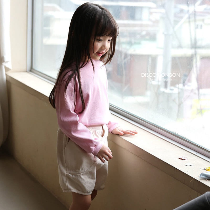 Disco Bonbon - Korean Children Fashion - #childofig - Cheese Span Rib Tee - 5