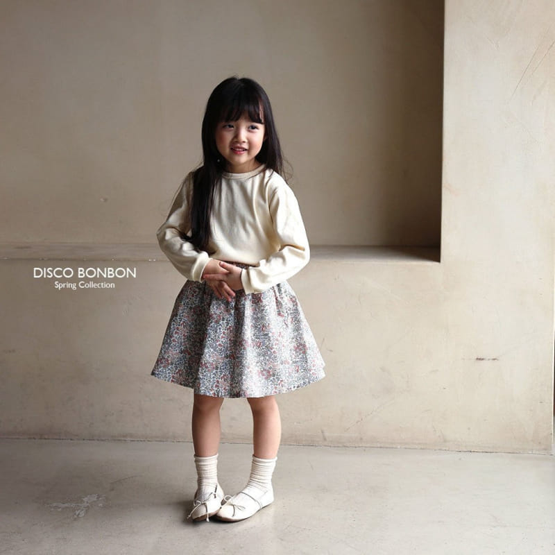 Disco Bonbon - Korean Children Fashion - #childofig - Flora Skirt - 4