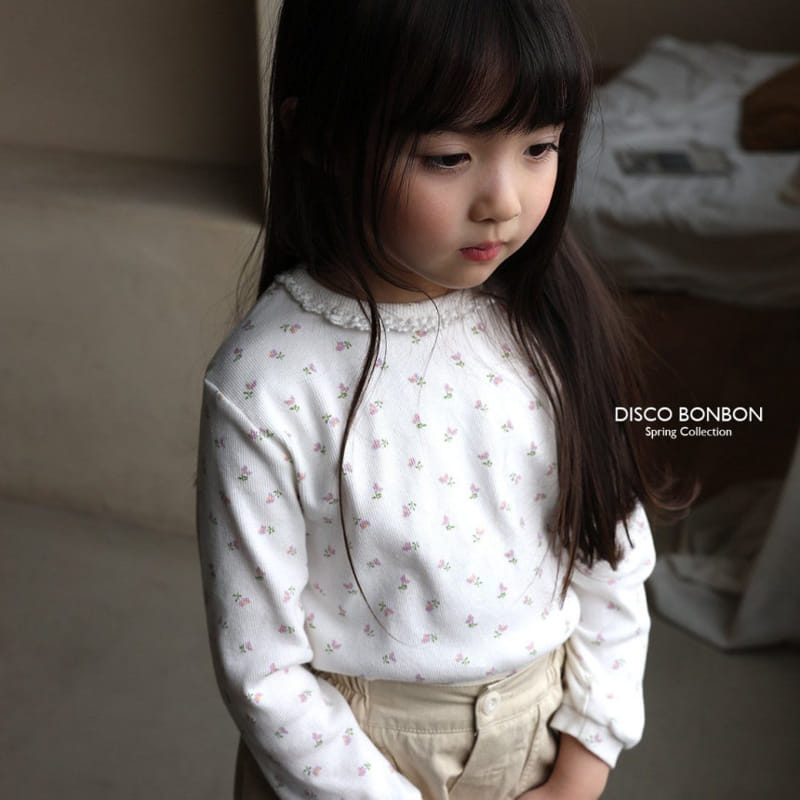 Disco Bonbon - Korean Children Fashion - #childrensboutique - Blossome Span Tee - 3