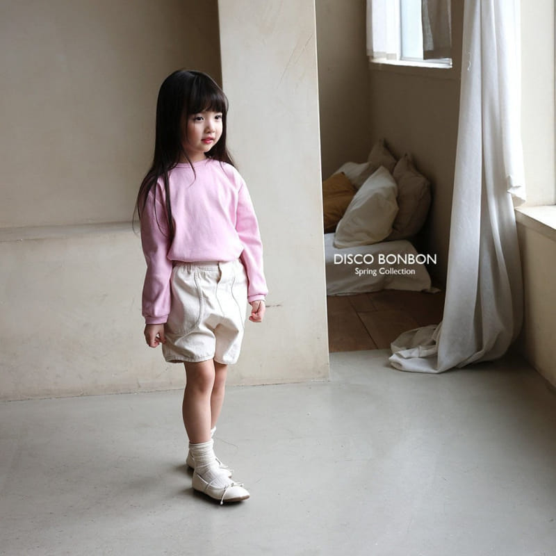 Disco Bonbon - Korean Children Fashion - #childrensboutique - Cheese Span Rib Tee - 6