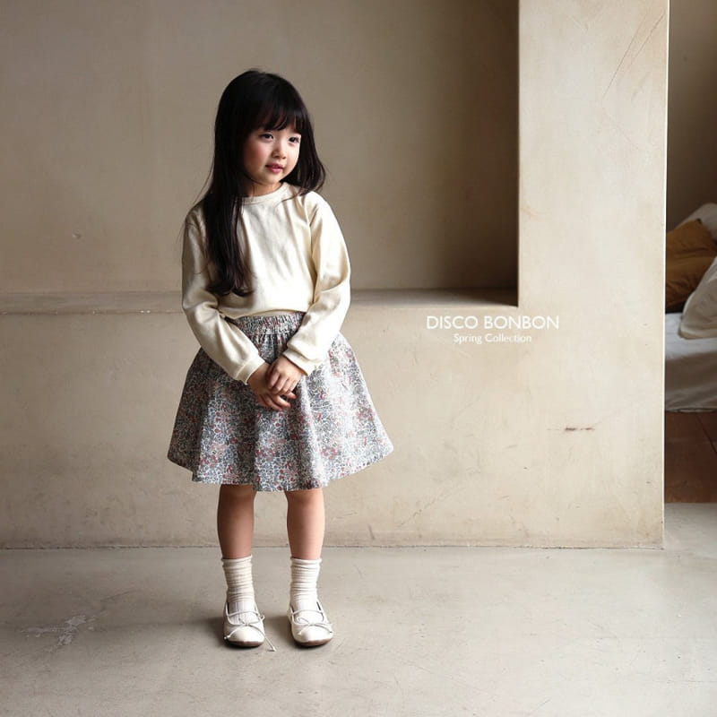 Disco Bonbon - Korean Children Fashion - #designkidswear - Flora Skirt - 6