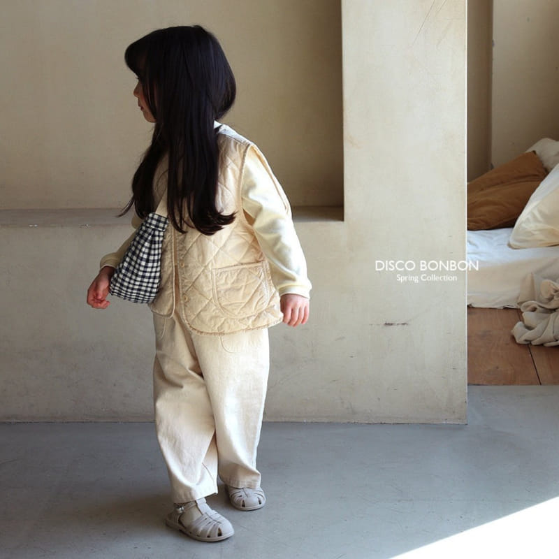 Disco Bonbon - Korean Children Fashion - #designkidswear - Daily Quilted Vest - 5