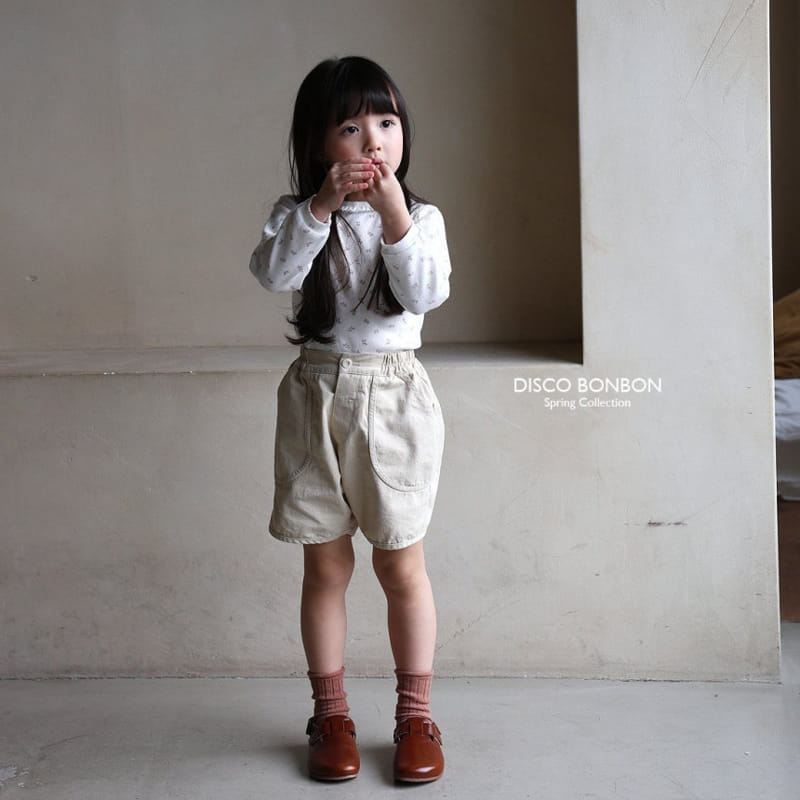 Disco Bonbon - Korean Children Fashion - #discoveringself - Blossome Span Tee - 5