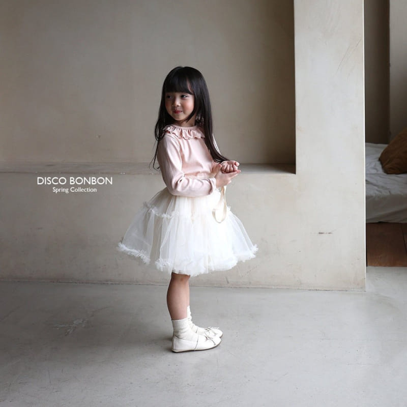 Disco Bonbon - Korean Children Fashion - #discoveringself - Bebe Frill Tee - 11