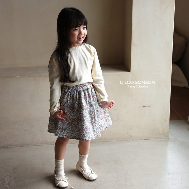 Disco Bonbon - Korean Children Fashion - #discoveringself - Flora Skirt - 7