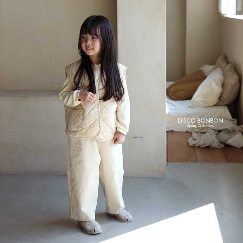 Disco Bonbon - Korean Children Fashion - #fashionkids - Daily Quilted Vest - 7