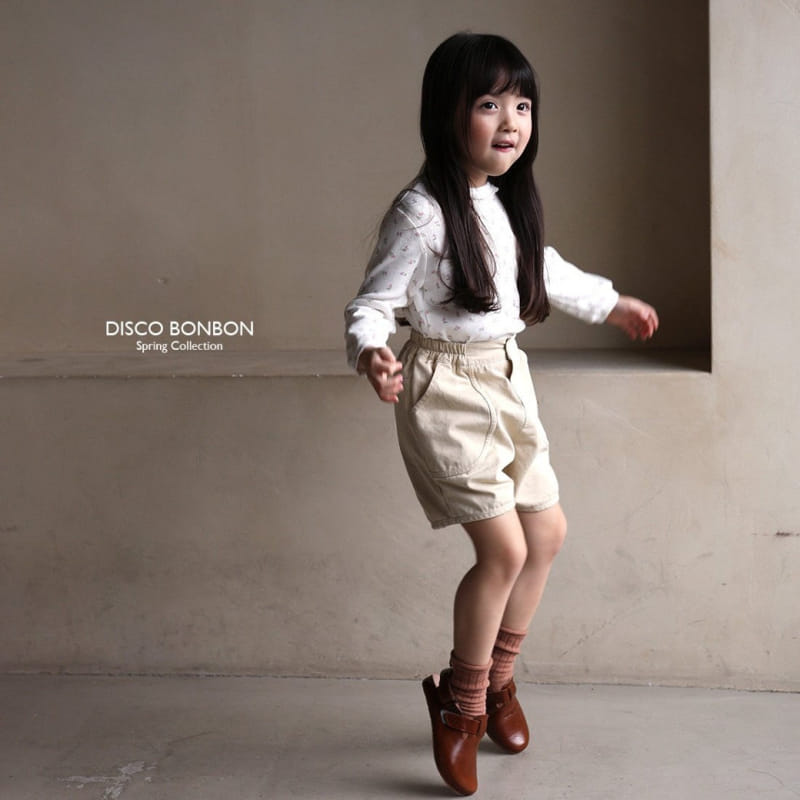 Disco Bonbon - Korean Children Fashion - #kidsshorts - Blossome Span Tee - 7