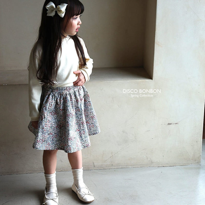 Disco Bonbon - Korean Children Fashion - #kidsshorts - Flora Skirt - 9