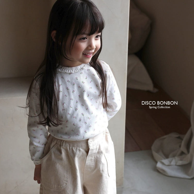 Disco Bonbon - Korean Children Fashion - #kidsstore - Blossome Span Tee - 8
