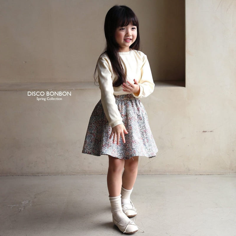 Disco Bonbon - Korean Children Fashion - #kidsstore - Flora Skirt - 10