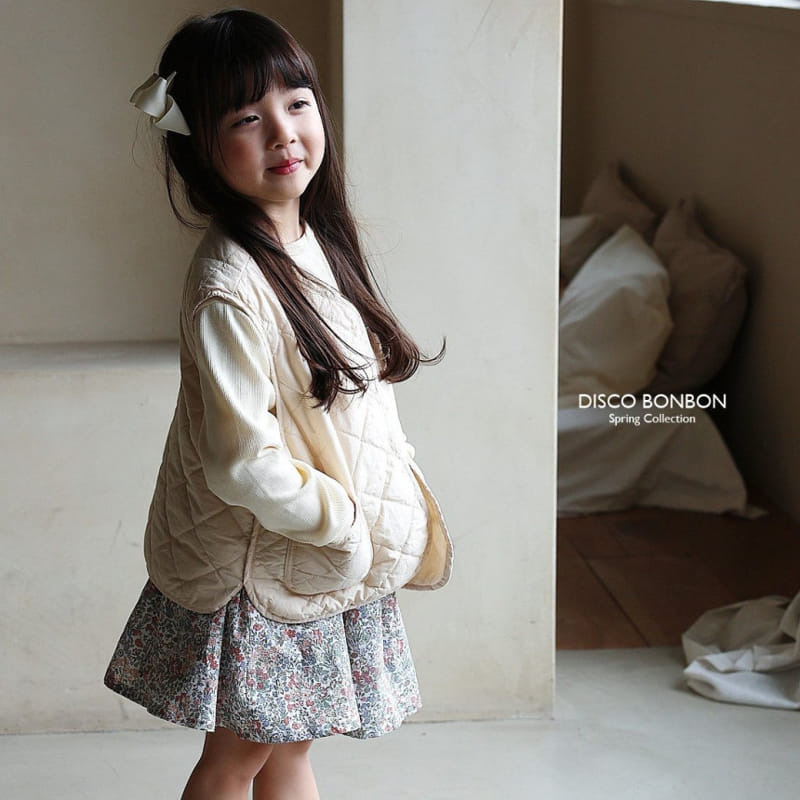 Disco Bonbon - Korean Children Fashion - #kidzfashiontrend - Daily Quilted Vest - 10