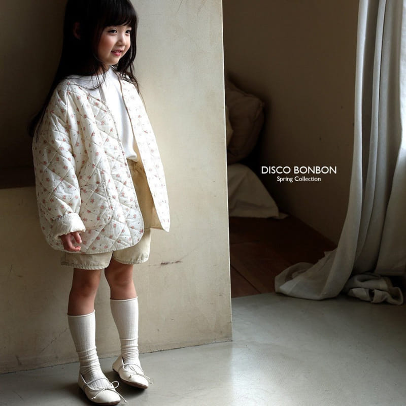 Disco Bonbon - Korean Children Fashion - #littlefashionista - Bon Bon Flower Quilted Jumper - 6