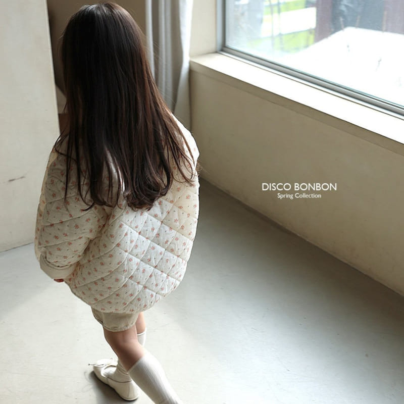 Disco Bonbon - Korean Children Fashion - #magicofchildhood - Bon Bon Flower Quilted Jumper - 7