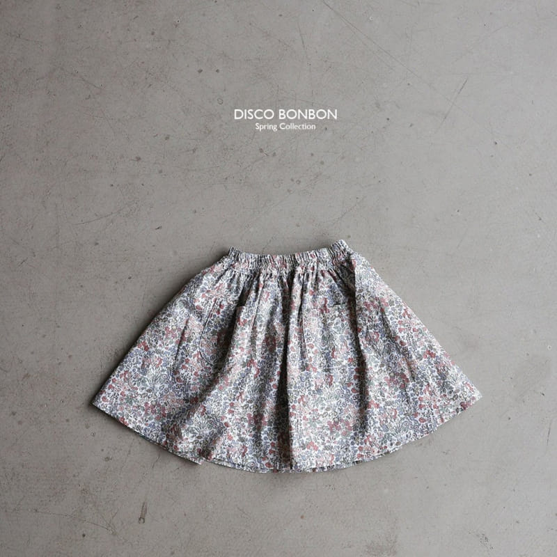 Disco Bonbon - Korean Children Fashion - #minifashionista - Flora Skirt