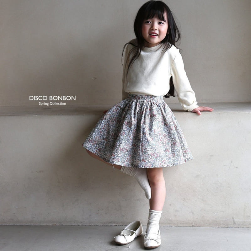 Disco Bonbon - Korean Children Fashion - #prettylittlegirls - Flora Skirt - 2