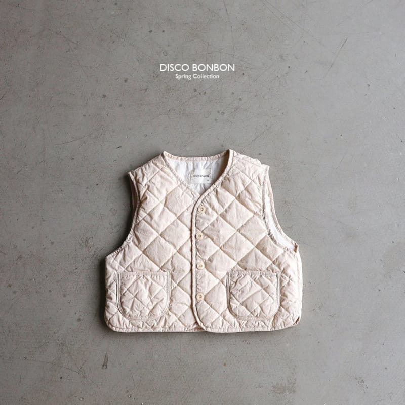 Disco Bonbon - Korean Children Fashion - #prettylittlegirls - Daily Quilted Vest