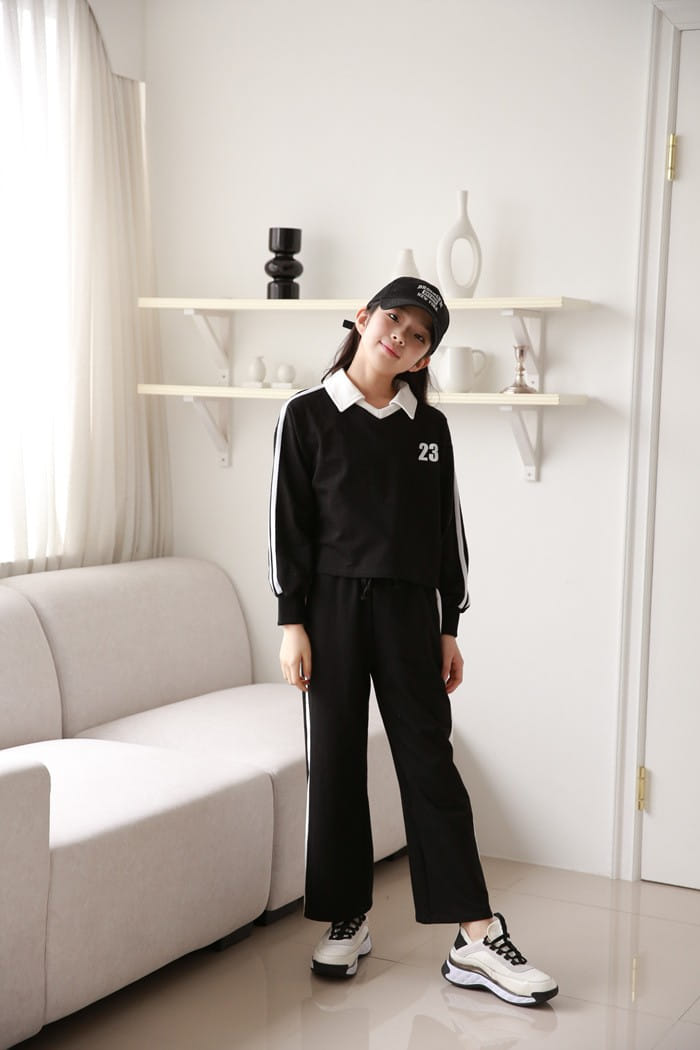 Donggrami - Korean Children Fashion - #childofig - 23 Collar Tee - 5
