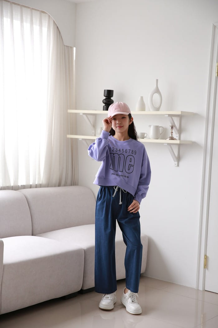 Donggrami - Korean Children Fashion - #fashionkids - Denim Wide Pants - 2