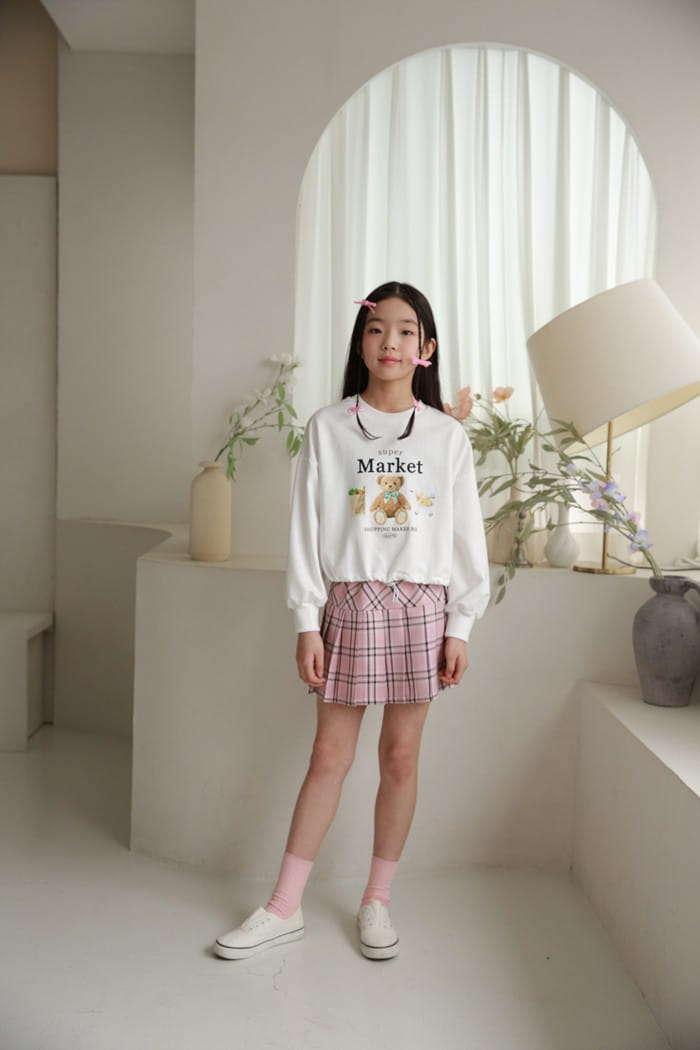 Donggrami - Korean Children Fashion - #kidsstore - Check Wrinkle Skirt - 10