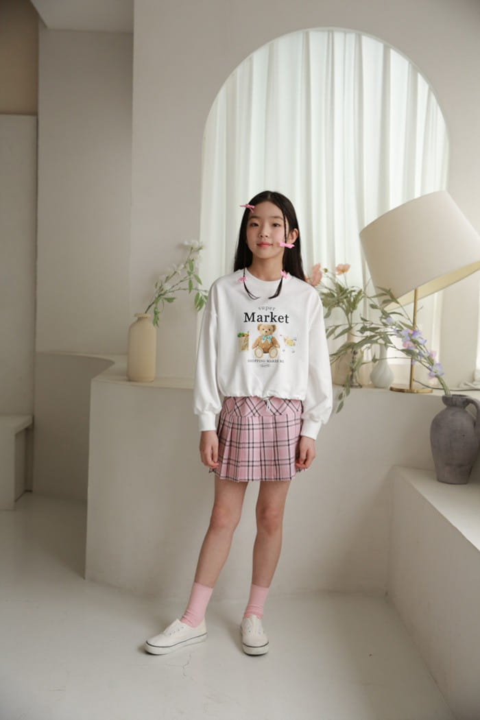 Donggrami - Korean Children Fashion - #kidzfashiontrend - Check Wrinkle Skirt - 11