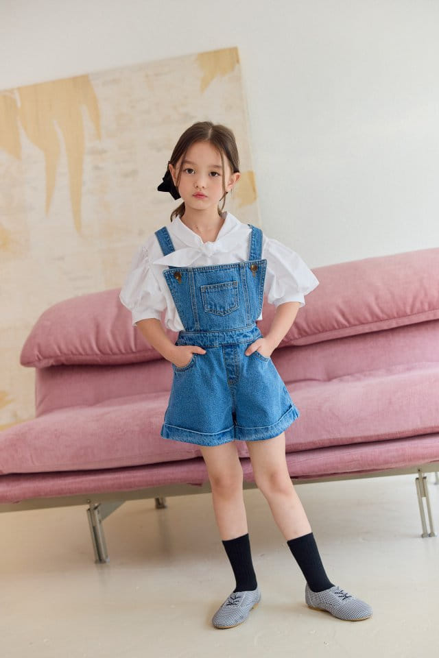 Dore Dore - Korean Children Fashion - #childofig - Ribbon Blouse - 6