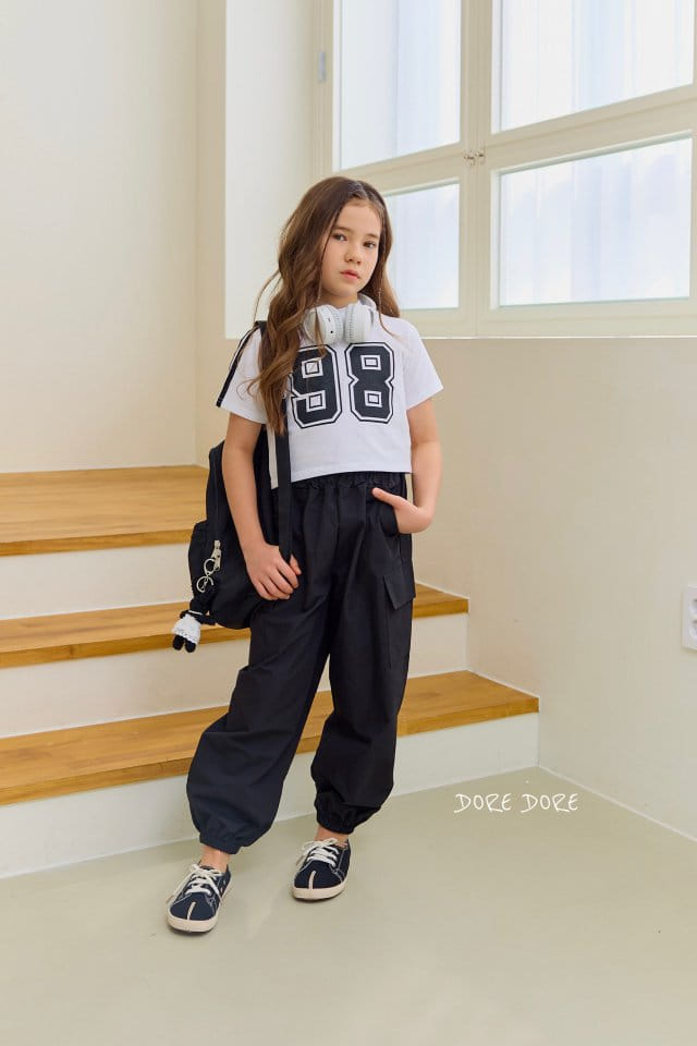 Dore Dore - Korean Children Fashion - #childofig - 98 Tape Crop Tee - 3