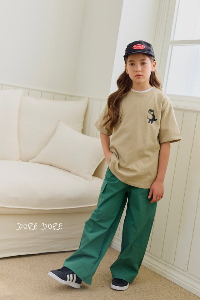 Dore Dore - Korean Children Fashion - #childofig - Cat Pigment Tee - 10