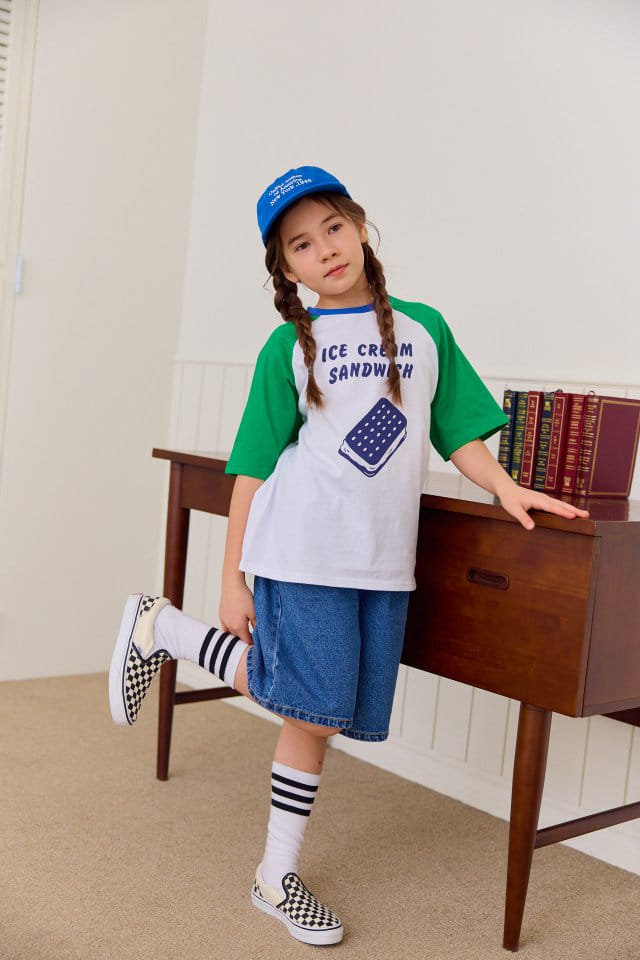 Dore Dore - Korean Children Fashion - #childofig - Ice Cream Raglan Tee - 7