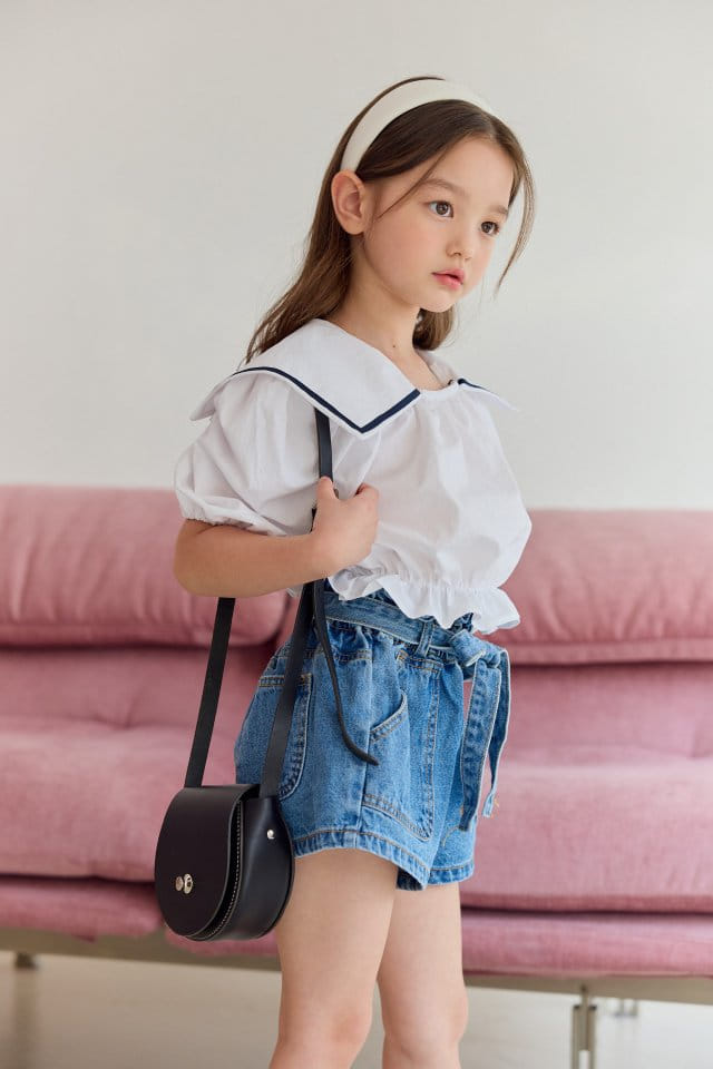 Dore Dore - Korean Children Fashion - #childofig - Ribbon Belt Shorts - 6