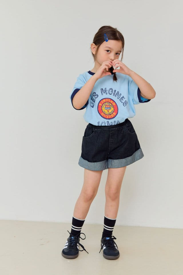 Dore Dore - Korean Children Fashion - #childofig - Rise Roll Up Shorts - 5