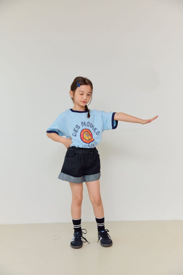 Dore Dore - Korean Children Fashion - #childofig - Rise Roll Up Shorts - 6
