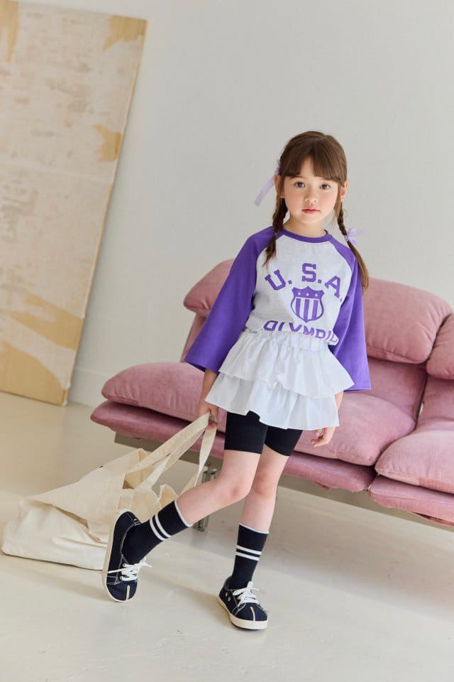 Dore Dore - Korean Children Fashion - #childrensboutique - Kan Kan Skirt Leggings - 10