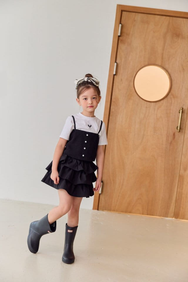 Dore Dore - Korean Children Fashion - #childrensboutique - 3 Layered Kan Kan Skirt Pants - 9