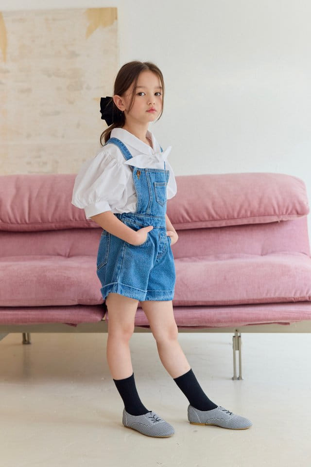 Dore Dore - Korean Children Fashion - #childrensboutique - Ribbon Blouse - 7