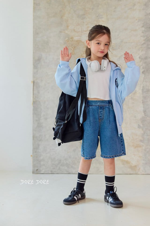 Dore Dore - Korean Children Fashion - #childrensboutique - Mini Juri Heart Hoody Zip Up - 2