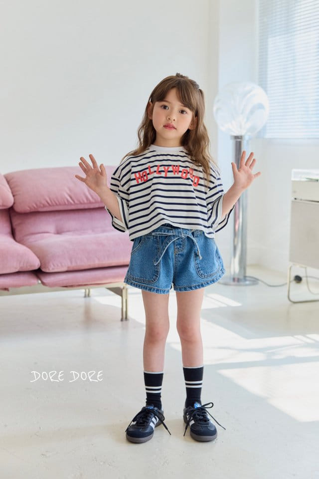 Dore Dore - Korean Children Fashion - #childrensboutique - Hollywood Crop Tee - 11