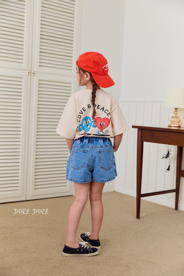 Dore Dore - Korean Children Fashion - #childrensboutique - Love Peace Tee - 2