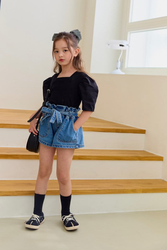 Dore Dore - Korean Children Fashion - #designkidswear - Mix Shirring Tee - 7
