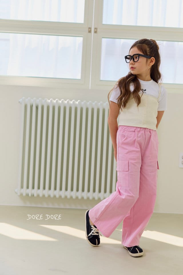 Dore Dore - Korean Children Fashion - #designkidswear - Button Bustier - 11